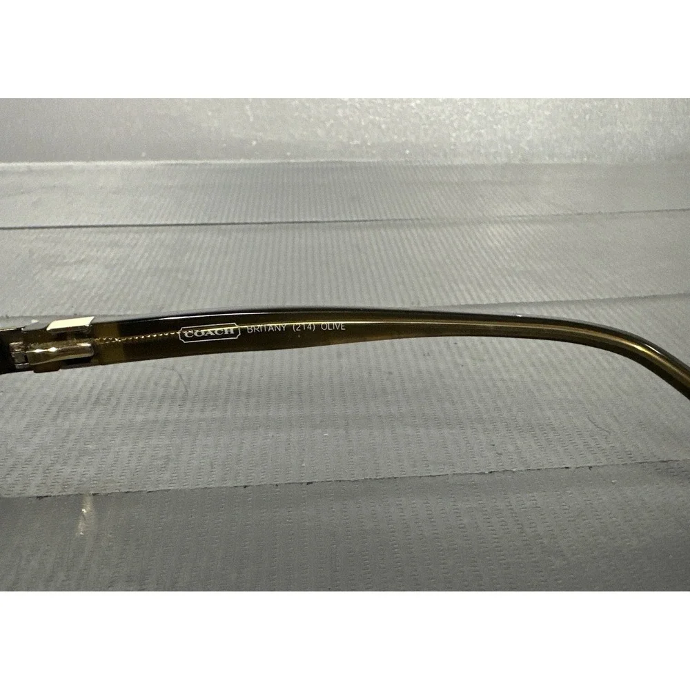 Coach New York Women Glasses Frame Bronze Tone Eyeglasses 52[]16 135